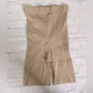Spanx bottoms shorts with opening in crotch area